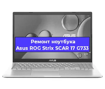 Замена кулера на ноутбуке Asus ROG Strix SCAR 17 G733 в Москве